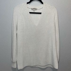 White athleta sweater